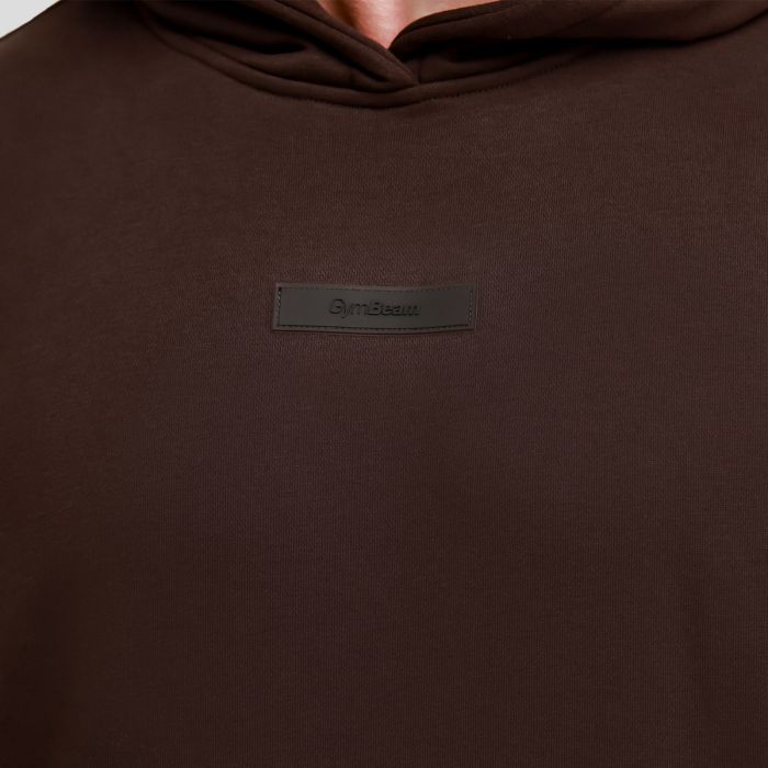 Unstoppable Hoodie in Brown - GymBeam XXXL