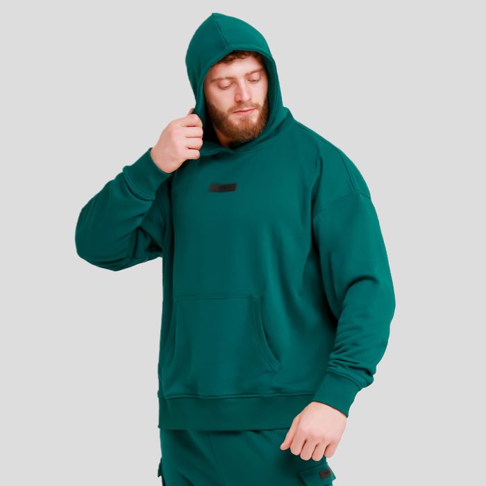 Unstoppable Hoodie in Green - GymBeam S