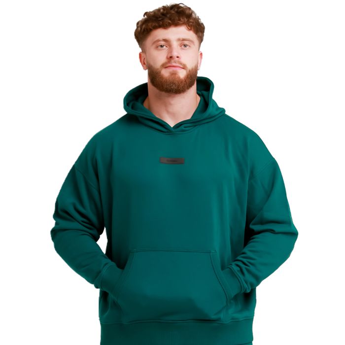 Unstoppable Hoodie in Green - GymBeam S