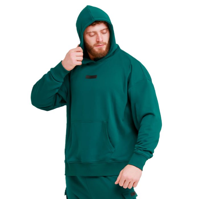 Unstoppable Hoodie in Green - GymBeam S