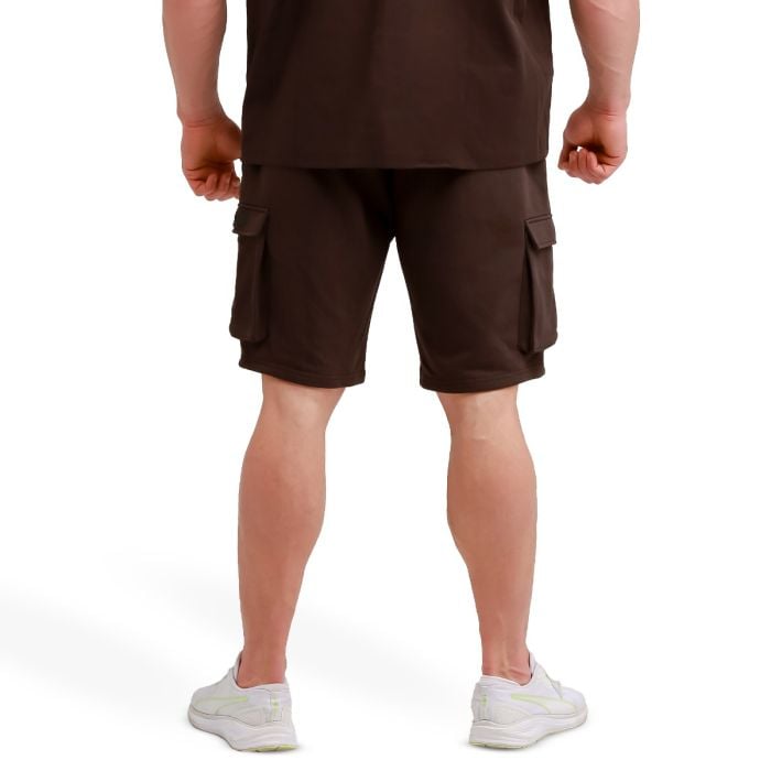 Utility Shorts in Brown - GymBeam XXL