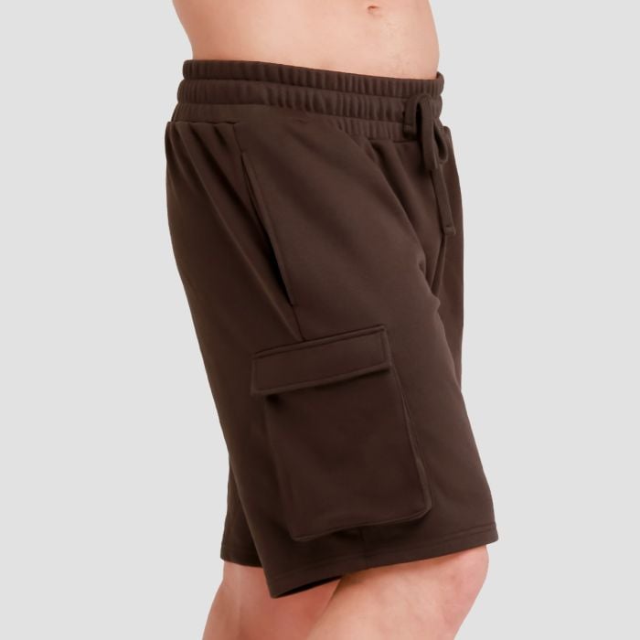 Utility Shorts in Brown - GymBeam XXL