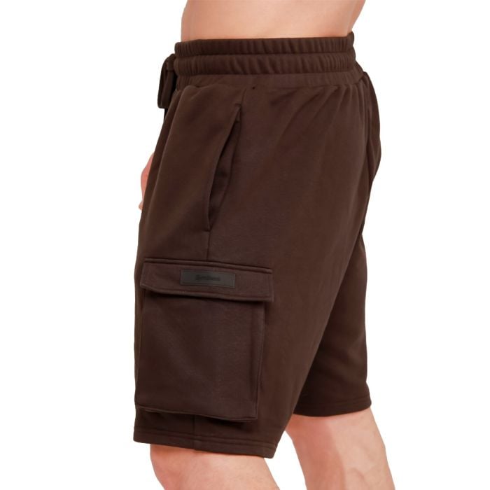 Utility Shorts in Brown - GymBeam XXL