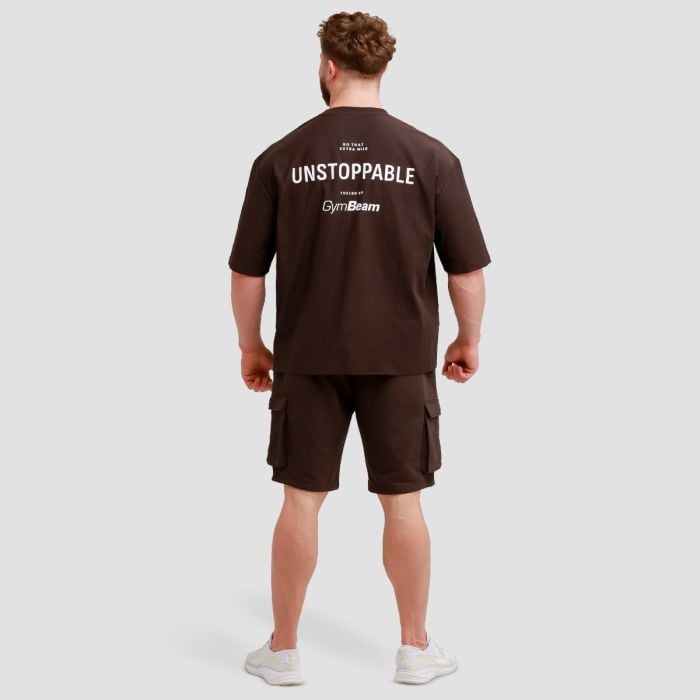 Utility Shorts in Brown - GymBeam XXL