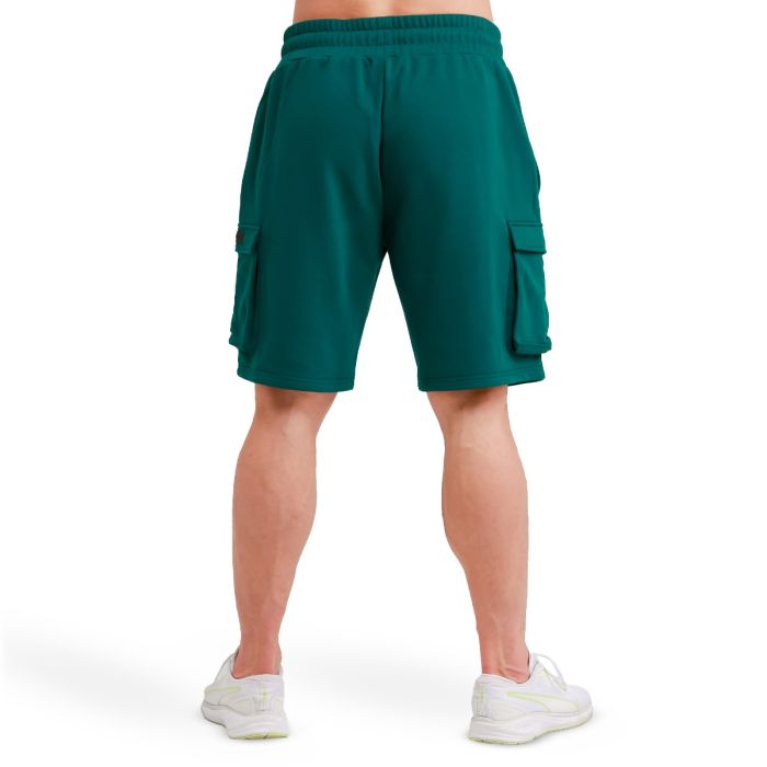 Utility Shorts in Green - GymBeam XXL