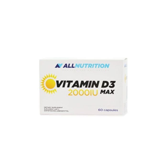 Vitamin D3 2000 60 Kapseln - All Nutrition