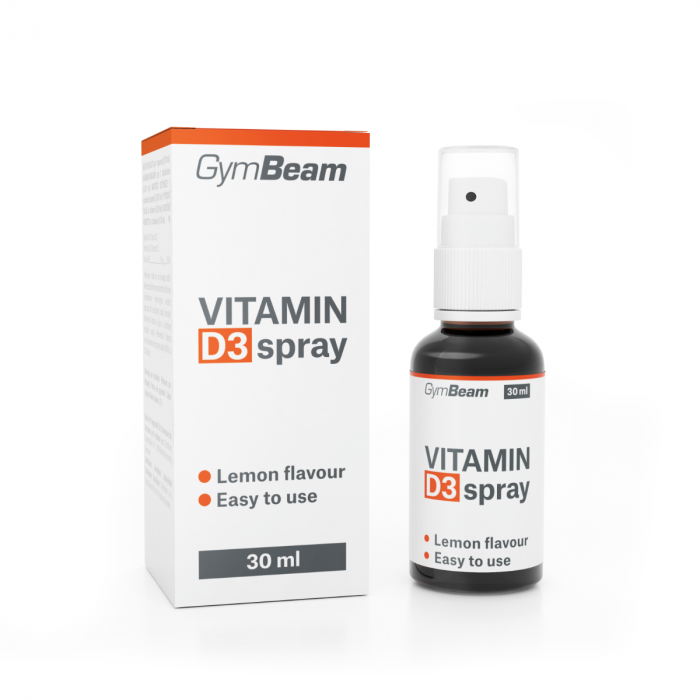 Vitamin D3 Spray - GymBeam 30 ml - Zitrone