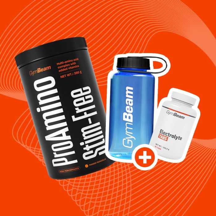 ProAMINO Stim-Free - GymBeam 390 g - blaue Himbeere