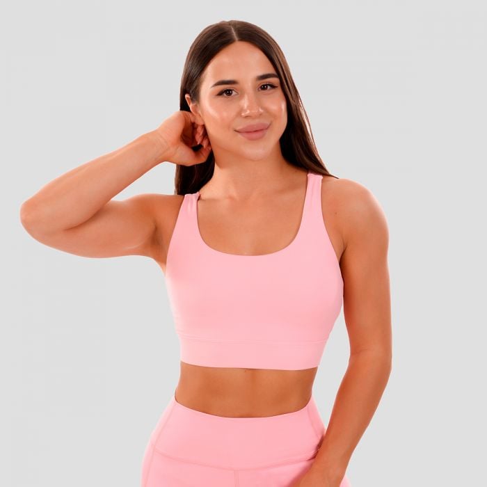 Cut-Out Sport-BH in Pink - GymBeam S
