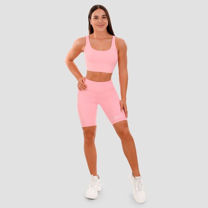 Cut-Out Sport-BH in Pink - GymBeam S