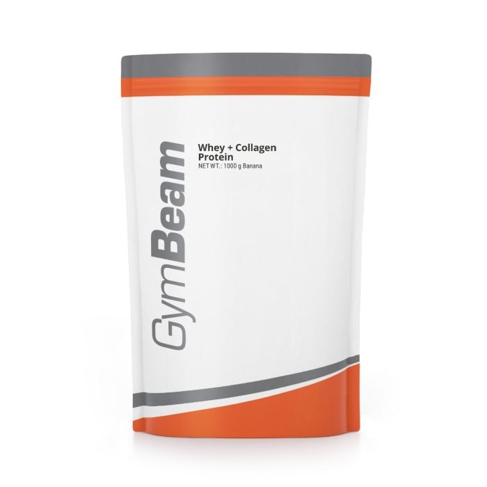Whey + Collagen Protein - GymBeam 1000 g - banana