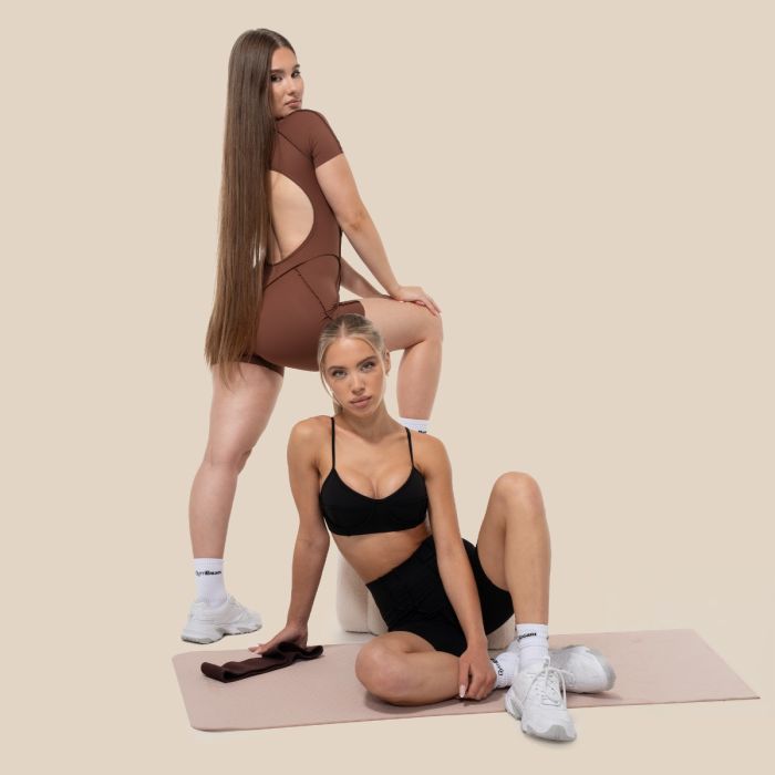 Damskie szorty Cosmo Black- GymBeam L