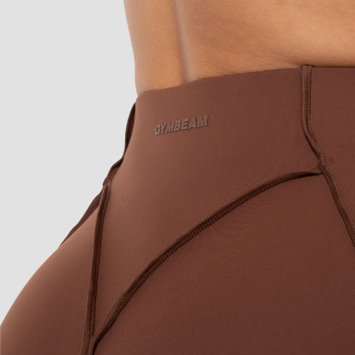 Damskie szorty Cosmo Brown - GymBeam L