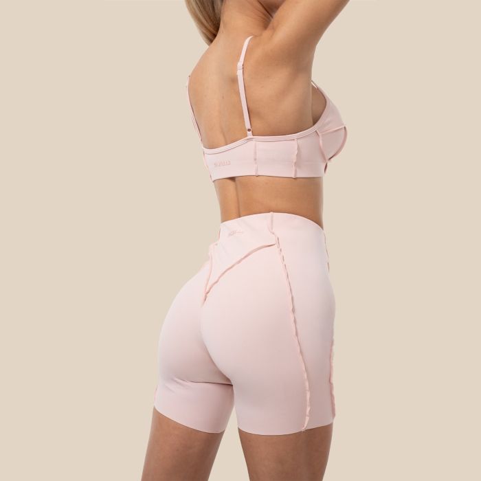 Damskie szorty Cosmo Pink - GymBeam L
