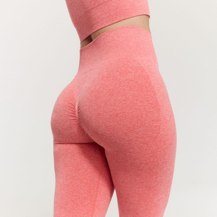 Women‘s FLO Leggings Coral - GymBeam S