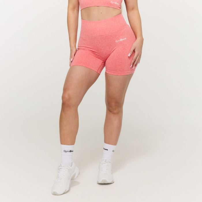 Women‘s FLO Shorts Coral - GymBeam S