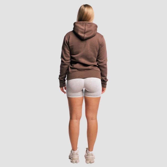 Women‘s Athlete Hoodie Cocoa - GymBeam XXL