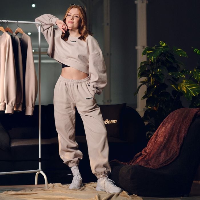 Women‘s Aura Joggers Grey - GymBeam L