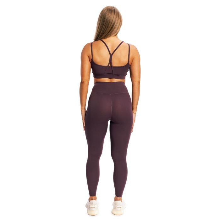 Women‘s BEAT Leggings Berrywood - GymBeam M