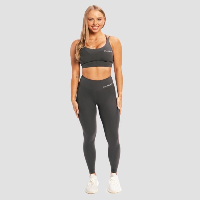 Women‘s BEAT Leggings Charcoal - GymBeam L