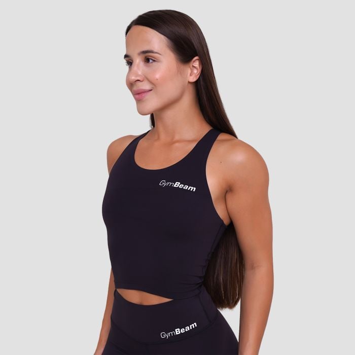 BEAT Sport-Top für Frauen in Black - GymBeam L