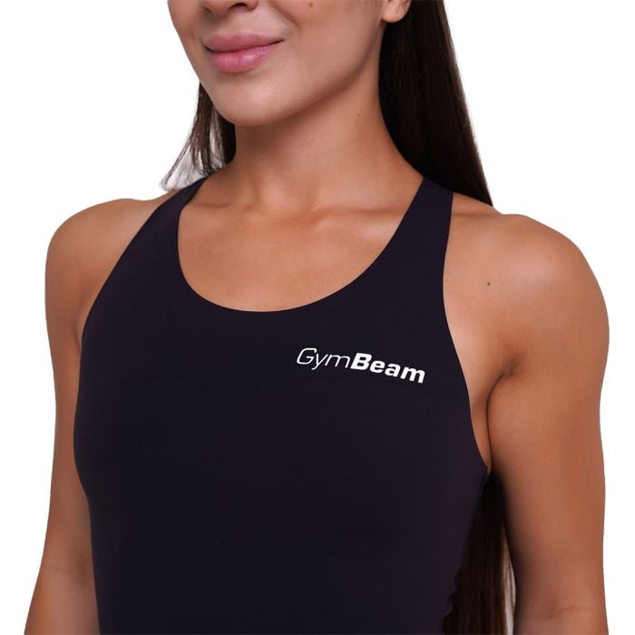 BEAT Sport-Top für Frauen in Black - GymBeam L