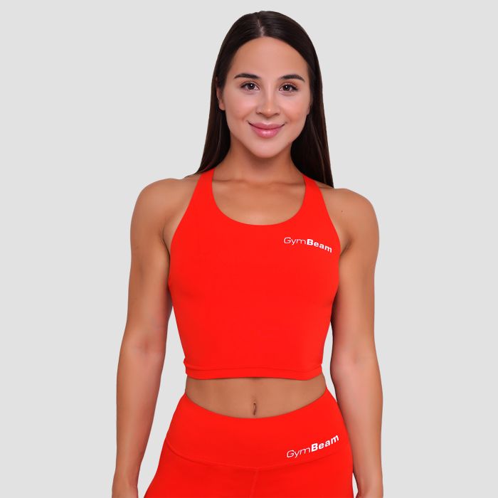 BEAT Sport-Top für Frauen in Tangerine - GymBeam S