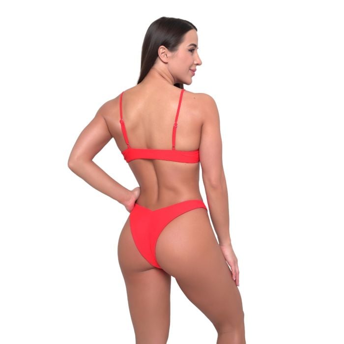 Women‘s Bikini Bottom HAWAII Red - GymBeam XL