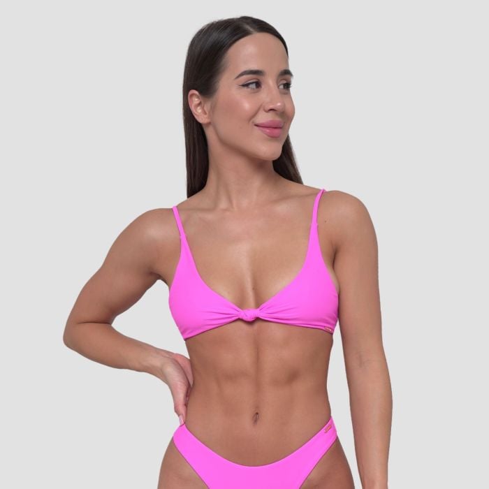Women‘s Bikini Top CURACAO Pink - GymBeam M