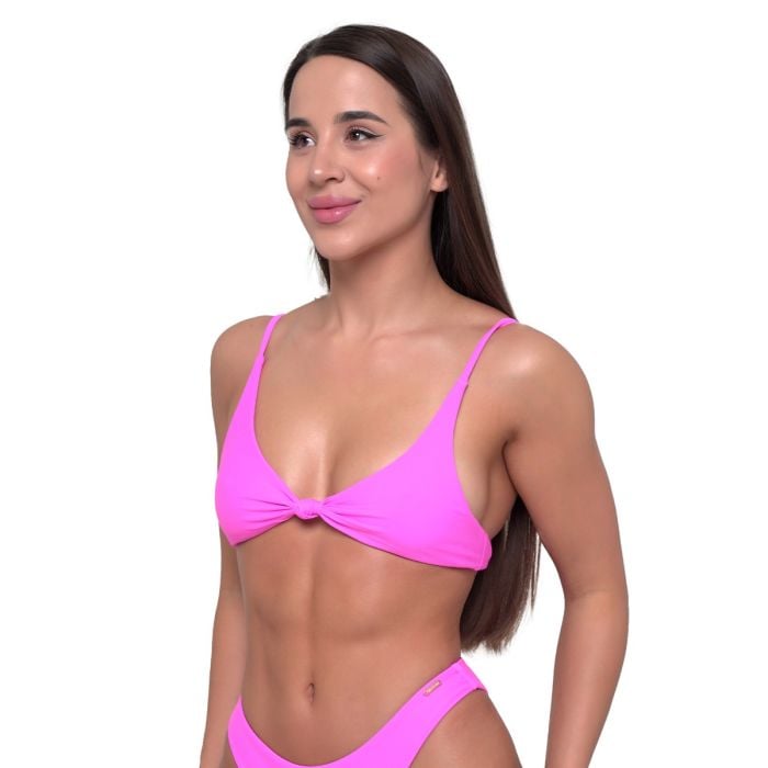 Women‘s Bikini Top CURACAO Pink - GymBeam M
