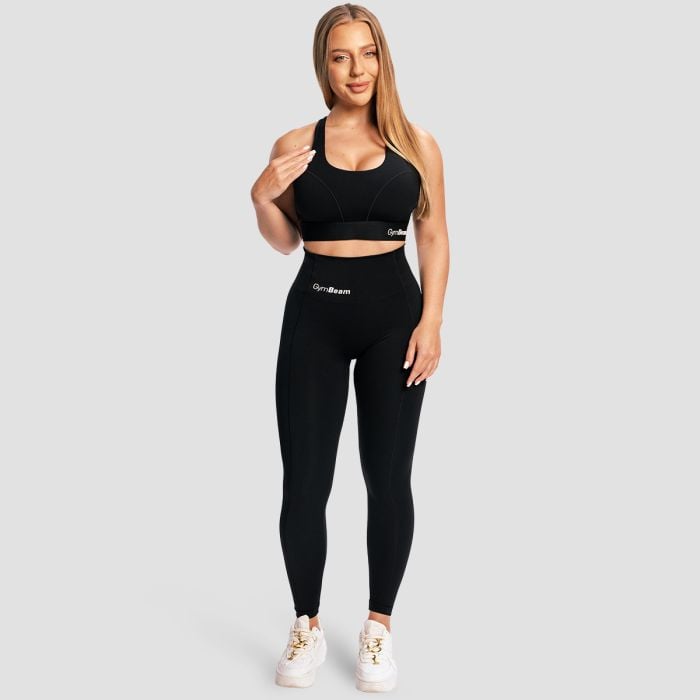 Women‘s Combat Leggings Black - GymBeam M