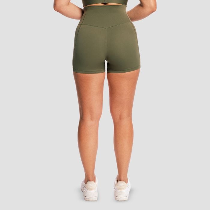 Women‘s Combat Shorts Olive Grey - GymBeam S