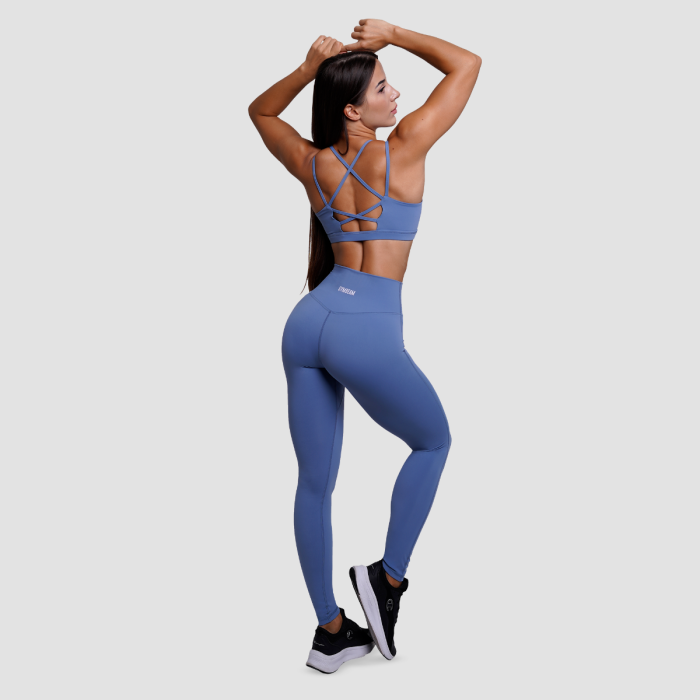 FIT Leggings für Frauen Steel Blue - GymBeam S