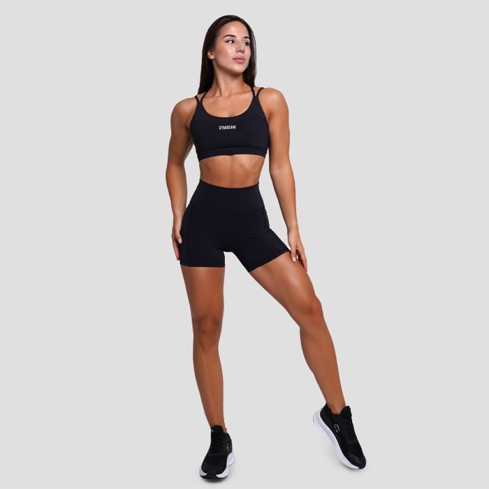 FIT Shorts für Frauen Black - GymBeam S