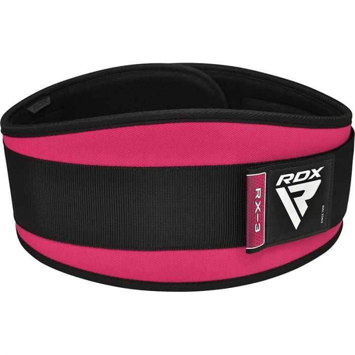 Women‘s fitness belt RX3 Pink - RDX Sports XS