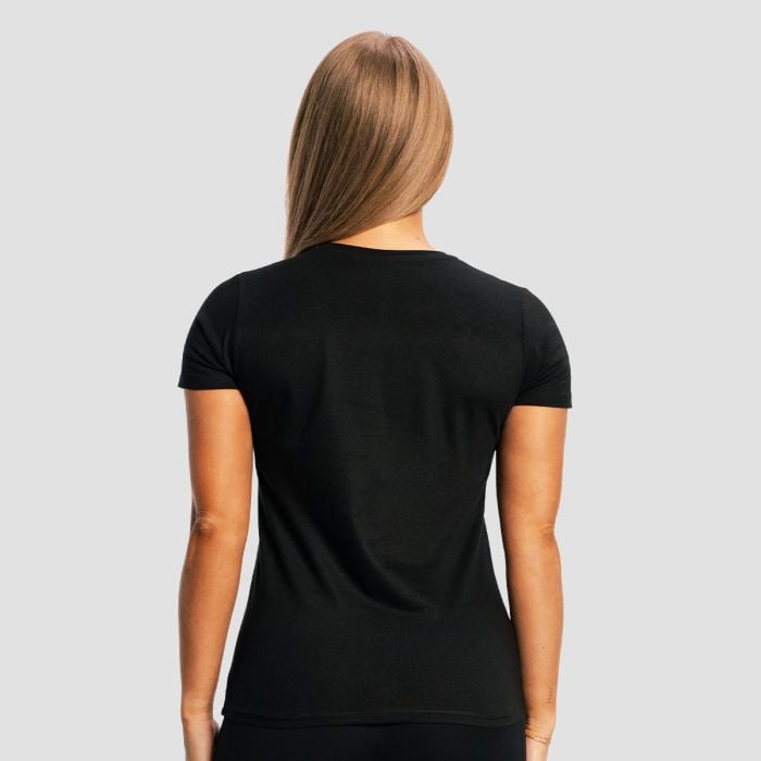 Women's Fitness T-shirt Black - GymBeam M