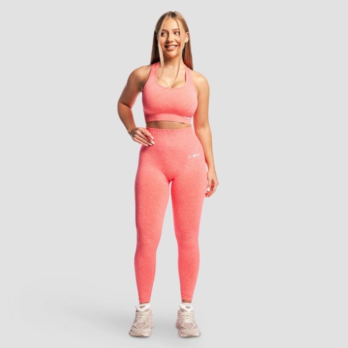 Women‘s FLO Leggings Coral - GymBeam S