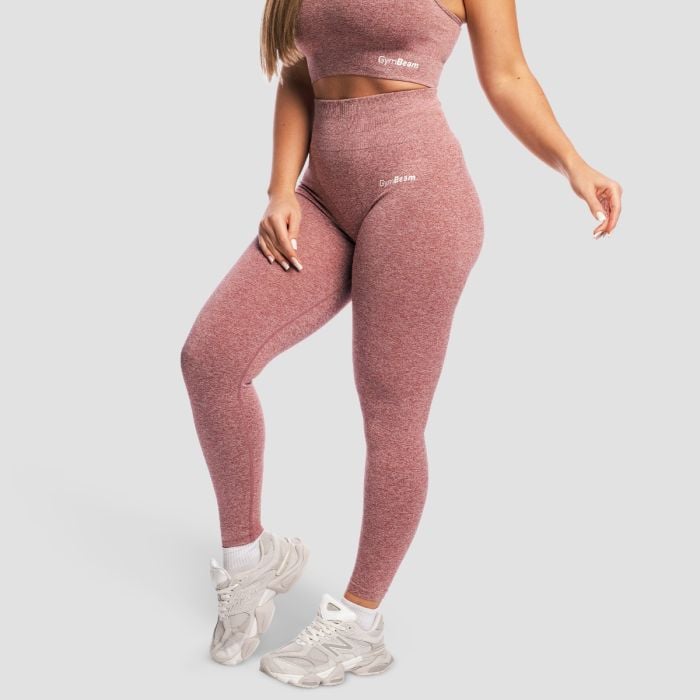 Women‘s FLO Leggings Mauve - GymBeam S