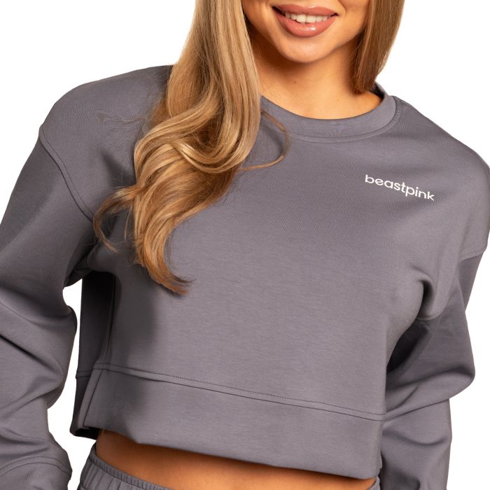 Women‘s Grace Sweatshirt Granite - BeastPink L