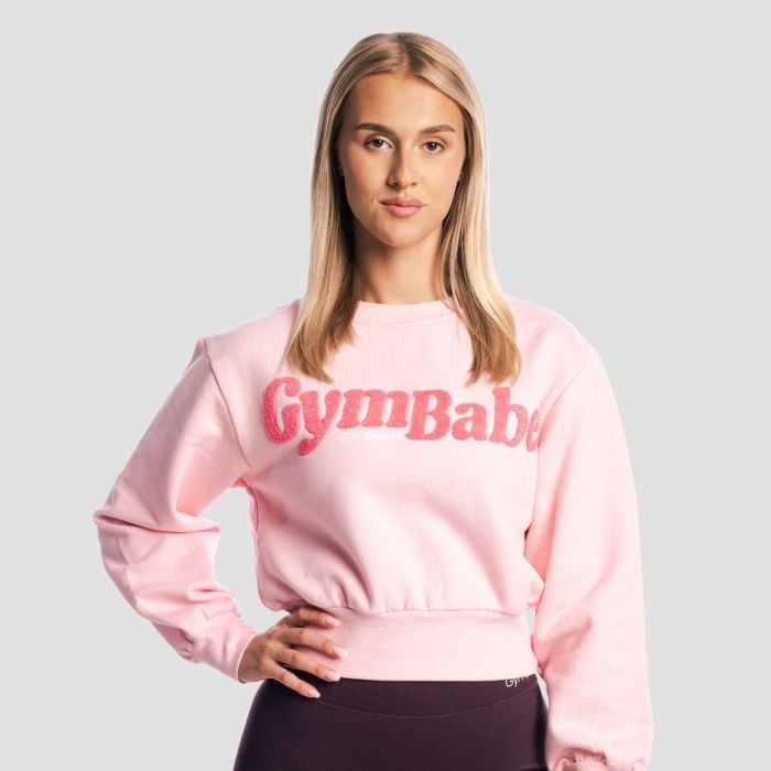 Women‘s GymBabe Jumper Cherrybloom - GymBeam M