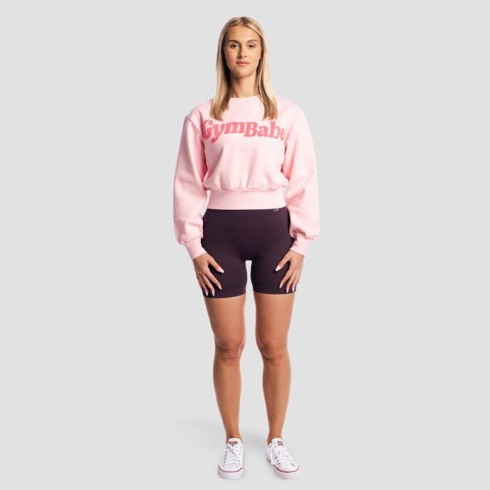Women‘s GymBabe Jumper Cherrybloom - GymBeam M