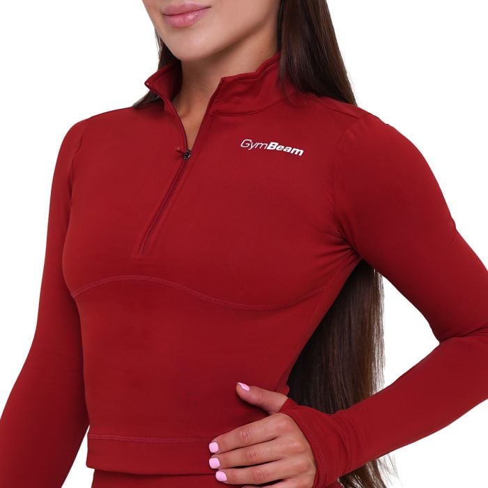 Ignite Sport-Top für Frauen in Dark Red - GymBeam M