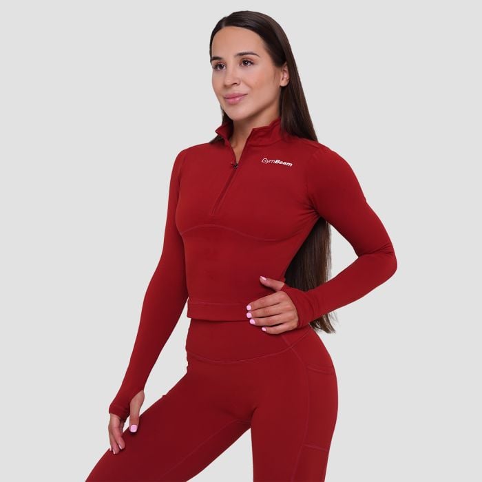 Ignite Sport-Top für Frauen in Dark Red - GymBeam M