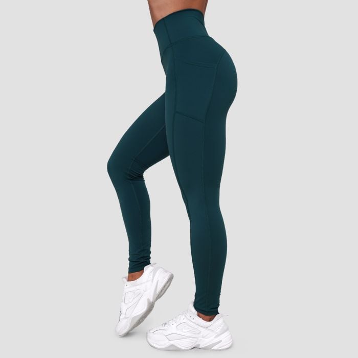 Ignite Leggings für Frauen in Dark Green - GymBeam L