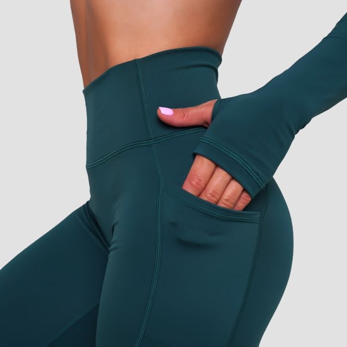 Ignite Leggings für Frauen in Dark Green - GymBeam L