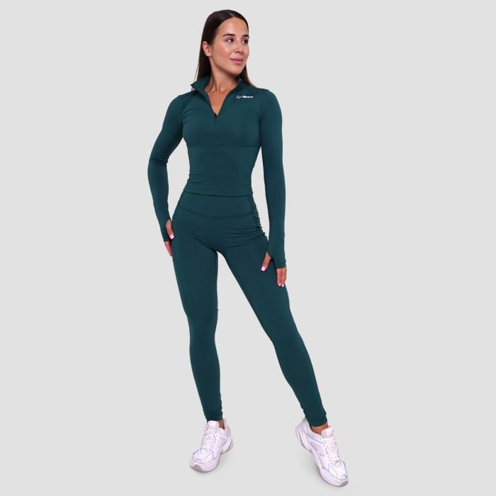 Ignite Leggings für Frauen in Dark Green - GymBeam L