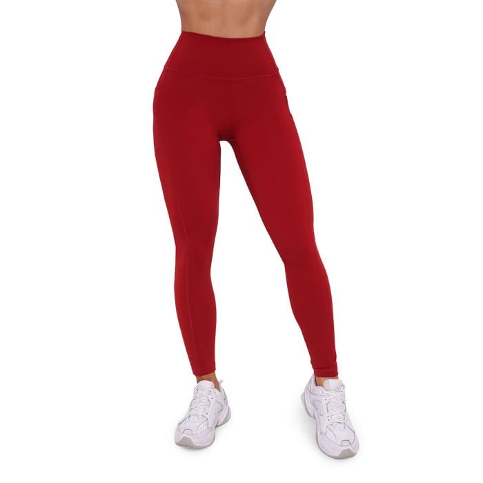 Ignite Leggings für Frauen in Dark Red - GymBeam S