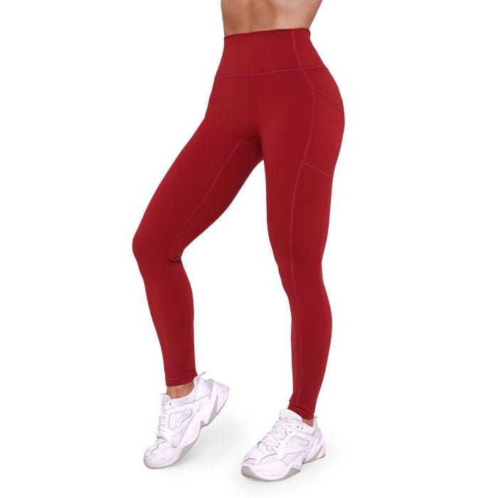 Ignite Leggings für Frauen in Dark Red - GymBeam S