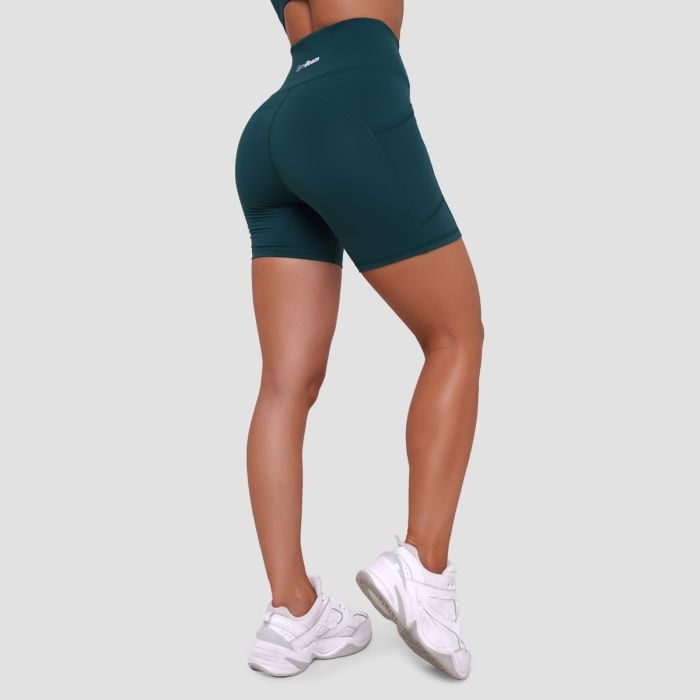 Ignite Shorts für Frauen in Dark Green - GymBeam S