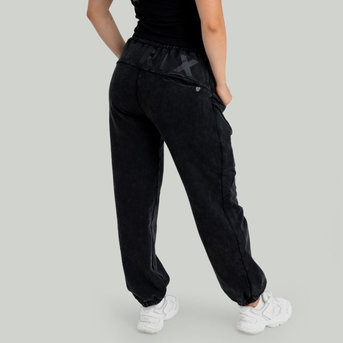 Jogginghose für Frauen in Washed Black - STRIX M